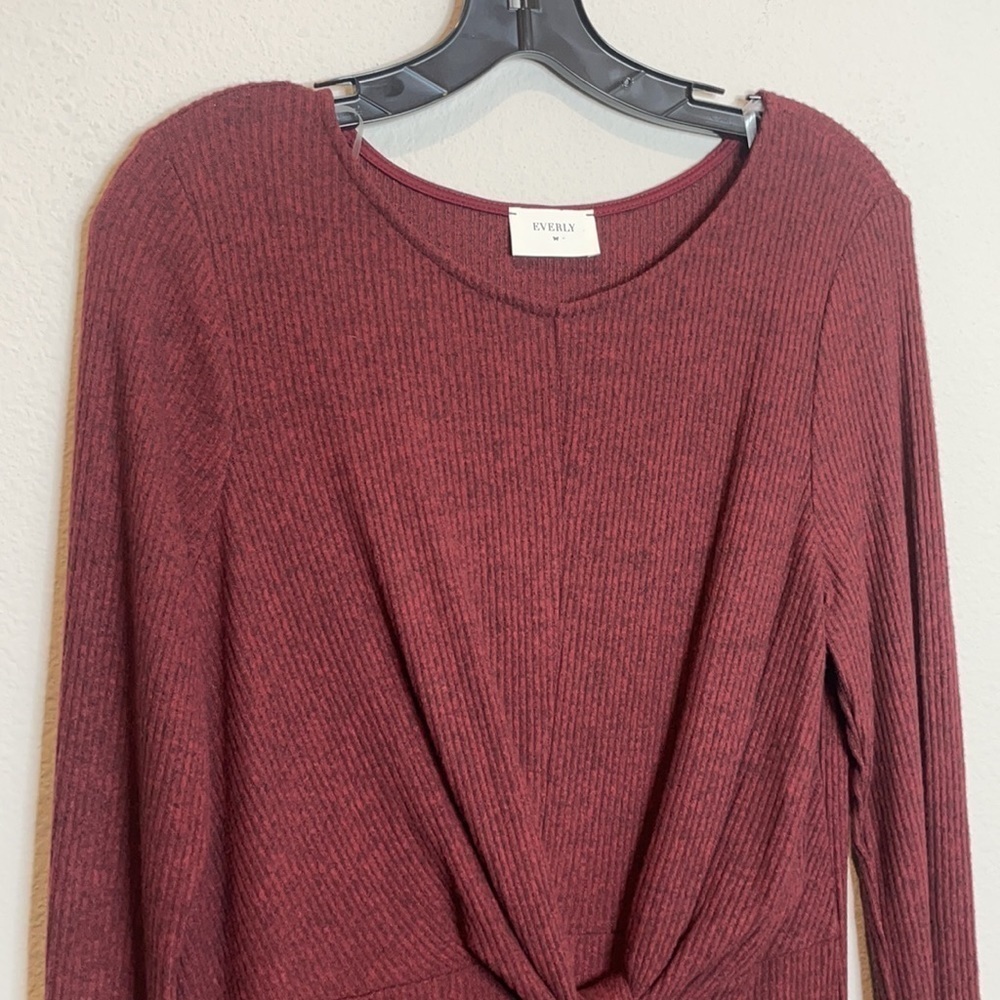 Everly Knot/tie Dress L - Picture 5 of 9